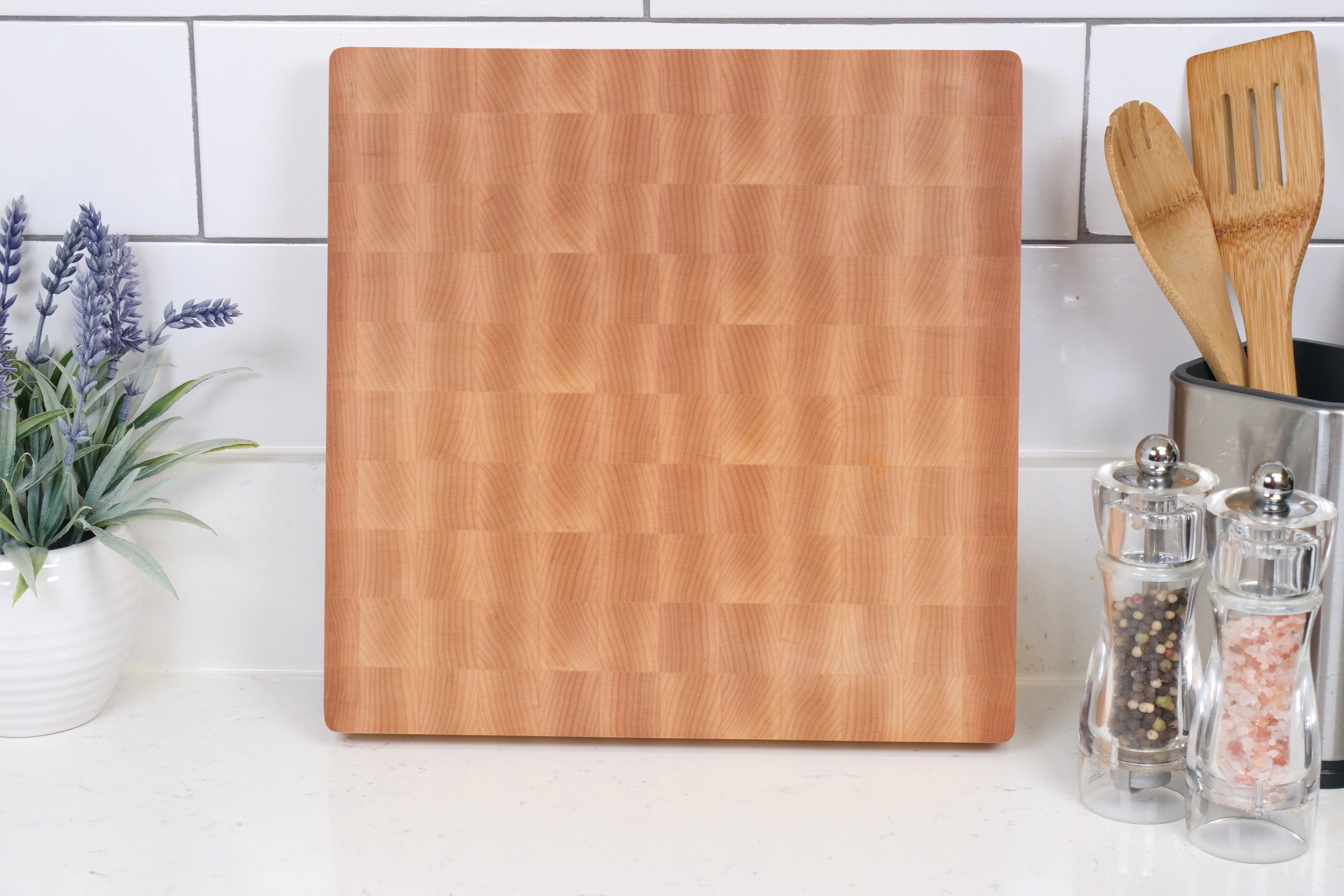Square Maple End Grain Cutting Board