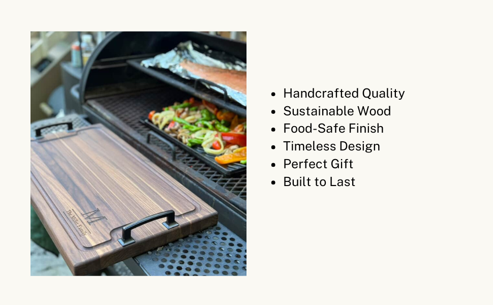 Large BBQ Serving Board