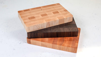 Mini End Grain Cutting Board, 6"x9"x1"
