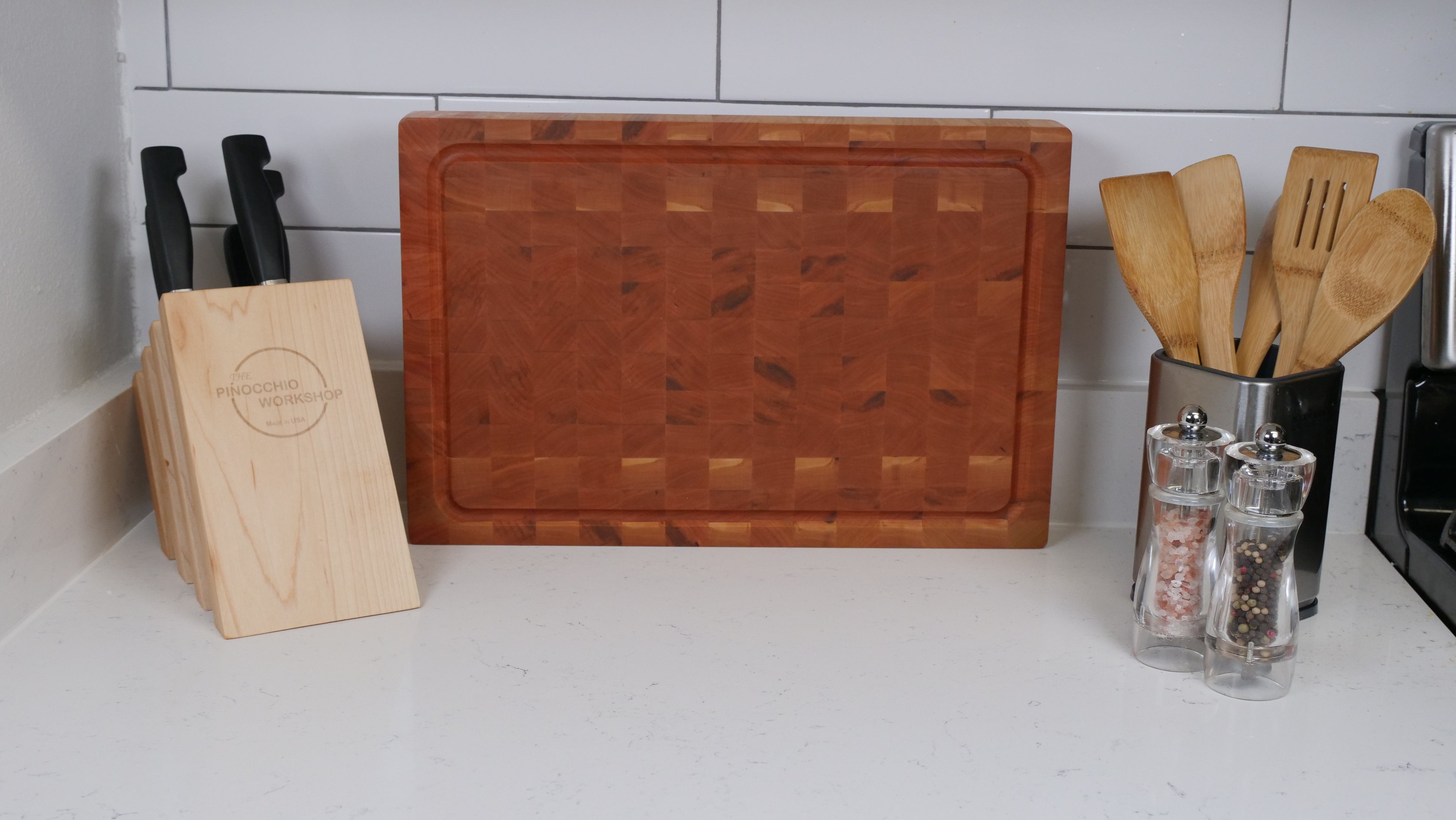 Cherry End Grain Cutting Board