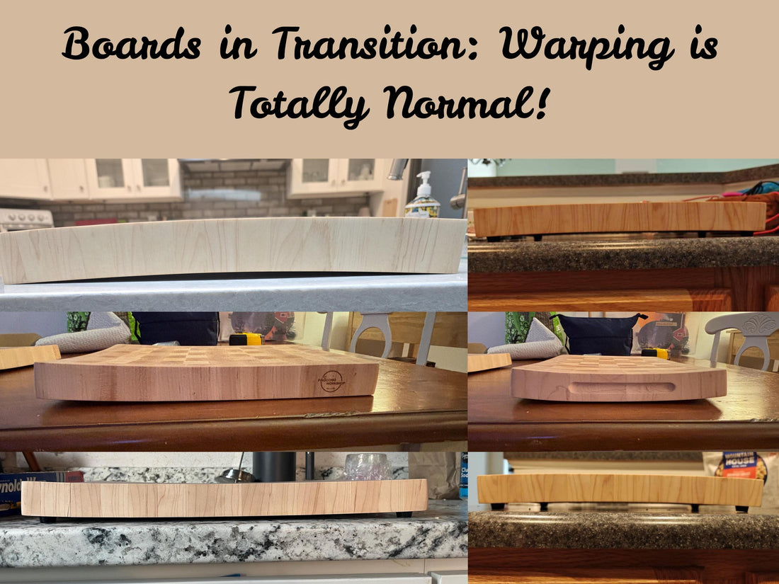Understanding Warping in End Grain Cutting Boards &amp; How to Care for Them