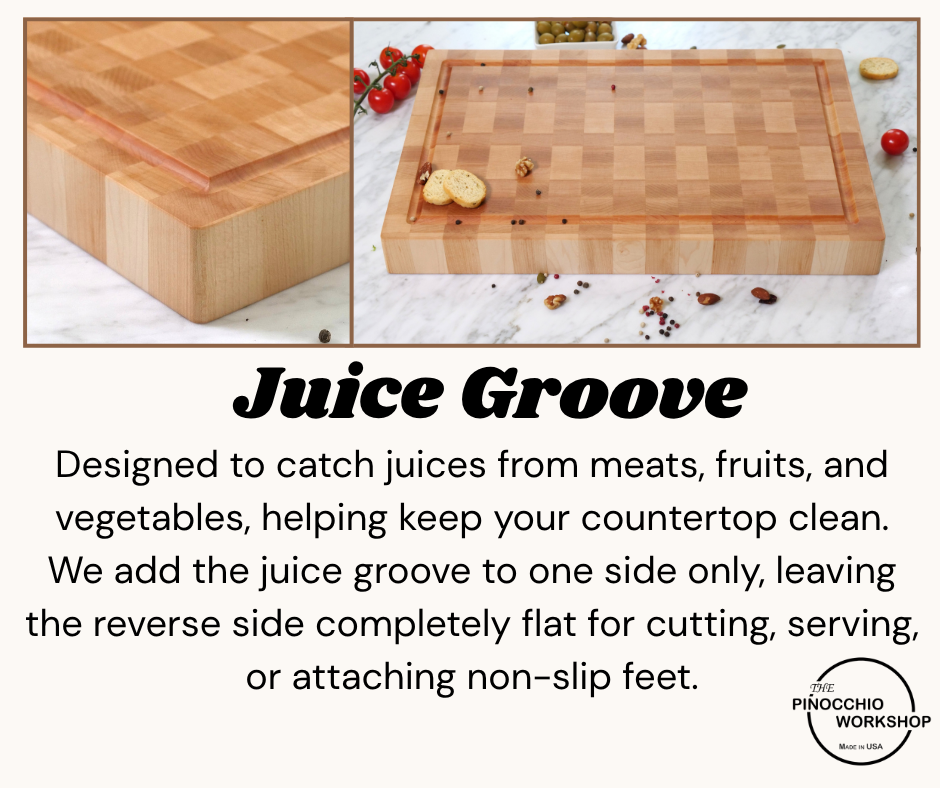 Maple Handmade End Grain Cutting Board, Eco-Friendly Kitchen Essential, Made in USA