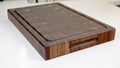 Walnut End Grain Cutting Board: Handmade USA Kitchen Art