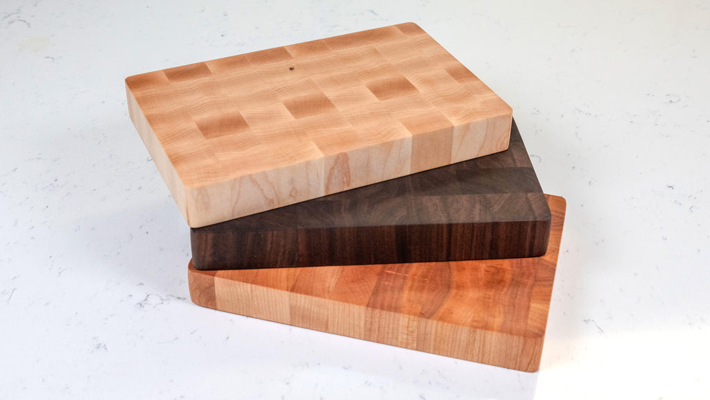 Mini End Grain Cutting Board, 6"x9"x1"