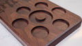 Personalized Walnut Tequila Board, Shot Serving Tray, Party Accessory