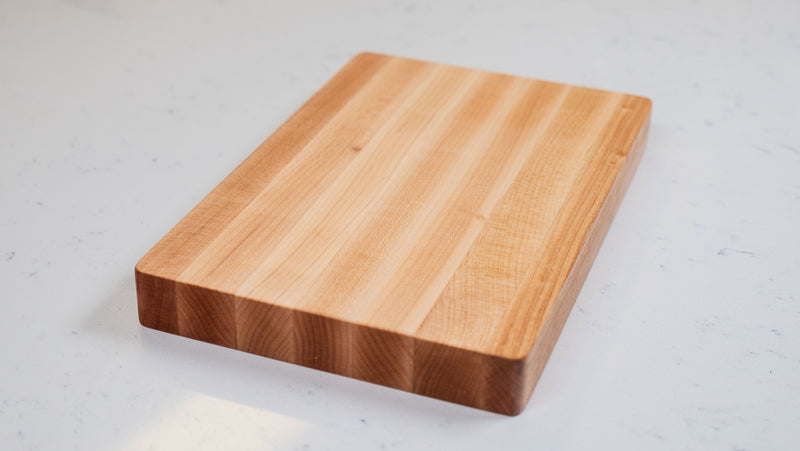 Mini Edge Grain Cutting Board: Walnut, Cherry, Maple - 6x9 Made in USA