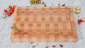 Maple Handmade End Grain Cutting Board, Eco-Friendly Kitchen Essential, Made in USA